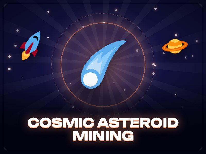 Cosmic Asteroid Mining game artwork