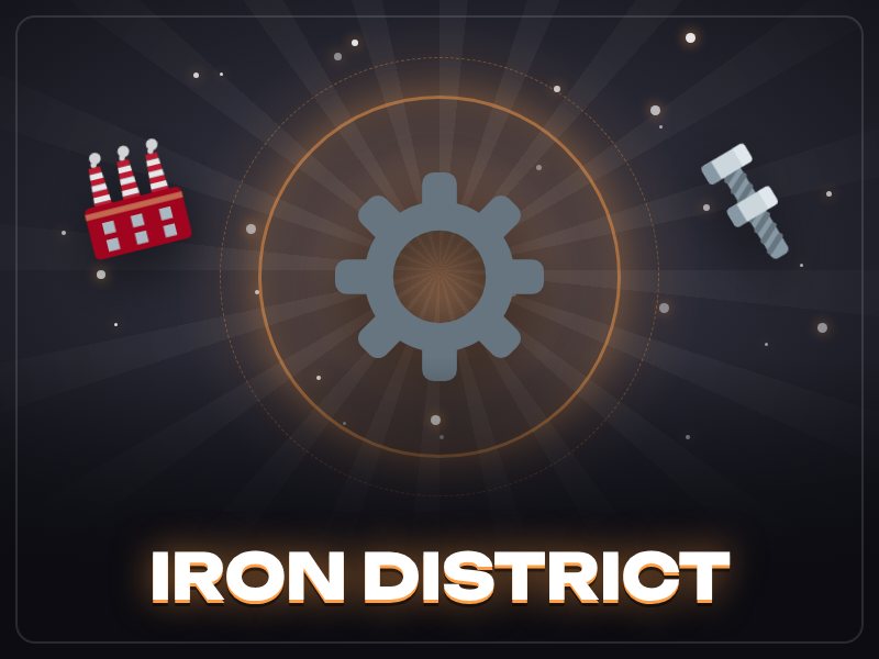 Iron District game artwork