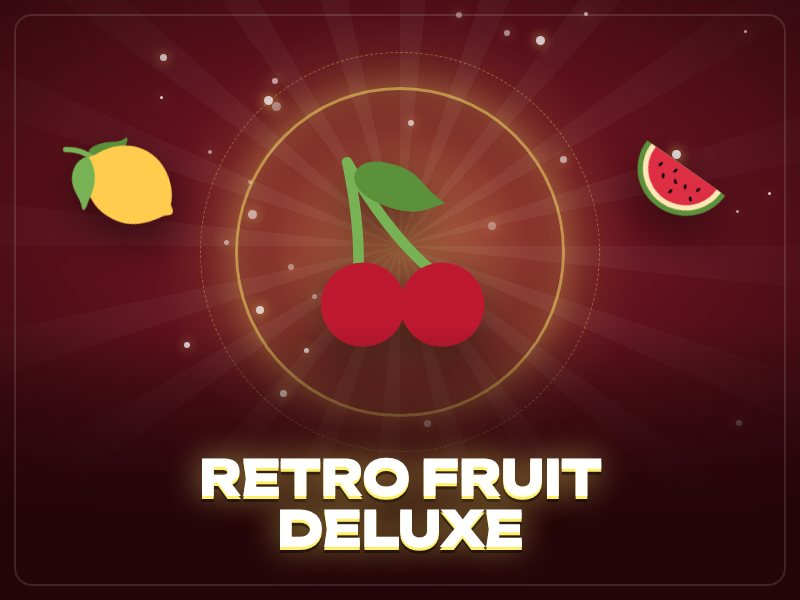 Retro Fruit Deluxe game artwork